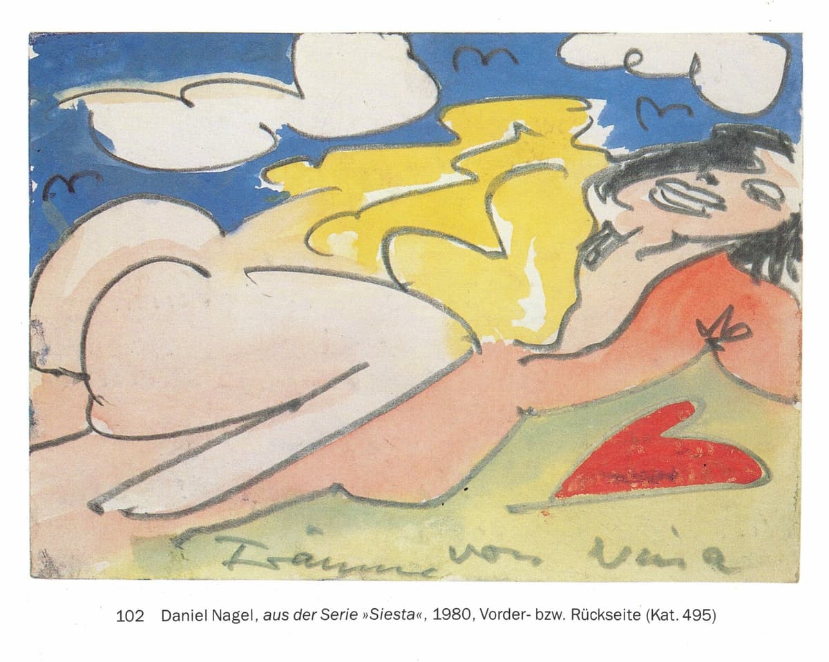 Daniel Nagel und Bernd Zimmer - aus der Serie Siesta, 1980