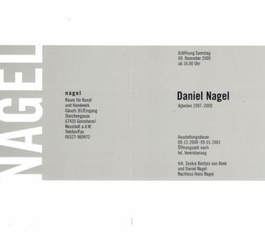 Einladung zur Ausstellung