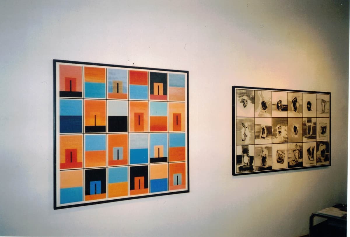 Ausstellungsansicht Galerie Pabst, 2003