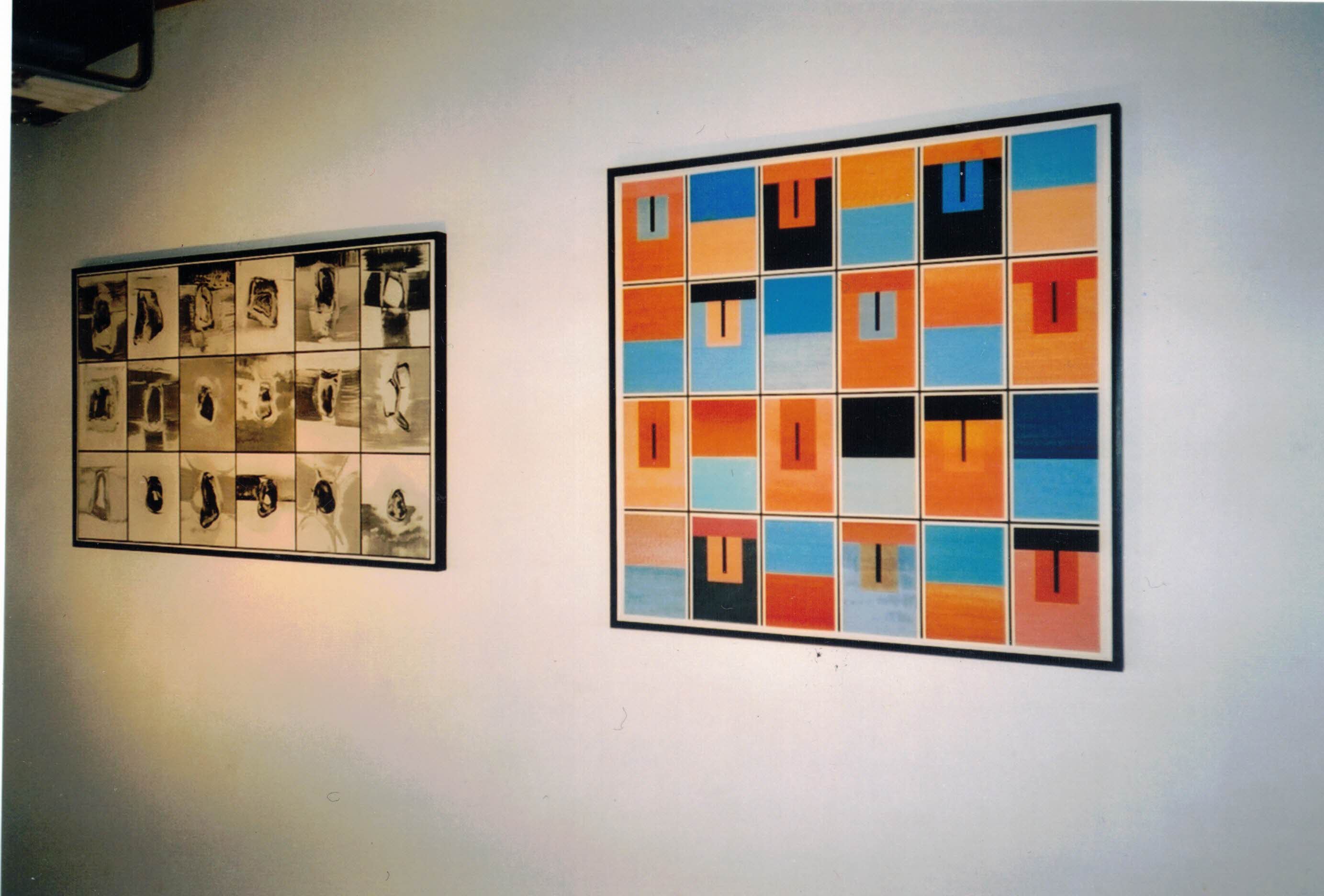Ausstellungsansicht Galerie Pabst, 2003