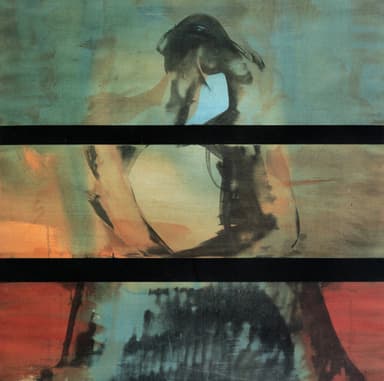 Einladung zur Ausstellung 'Neue Arbeiten', 2003