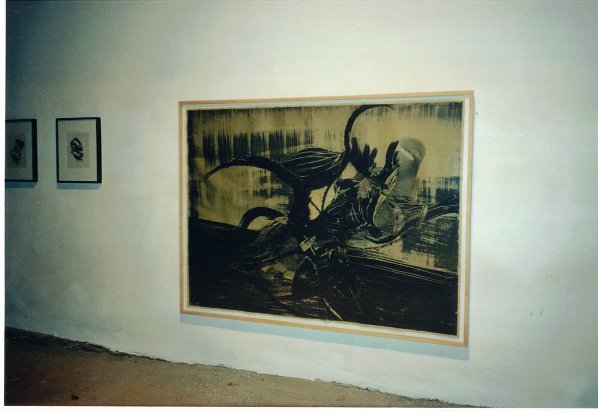 Ausstellungsansicht 'Partituren', 2003