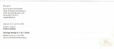 Einladung Rückseite