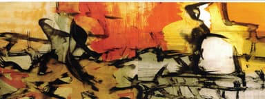 Einladung zur Ausstellung 'Partituren', 2003