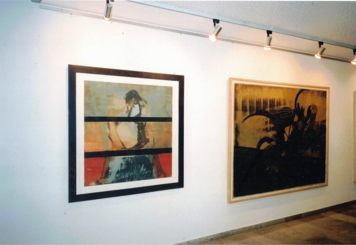 Ausstellungsansicht Freiburg, 2004