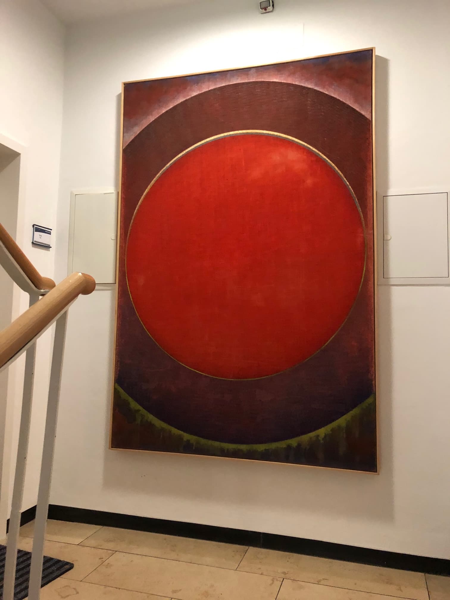 o.T., 1976, Pastell und Aquarell auf Leinwand