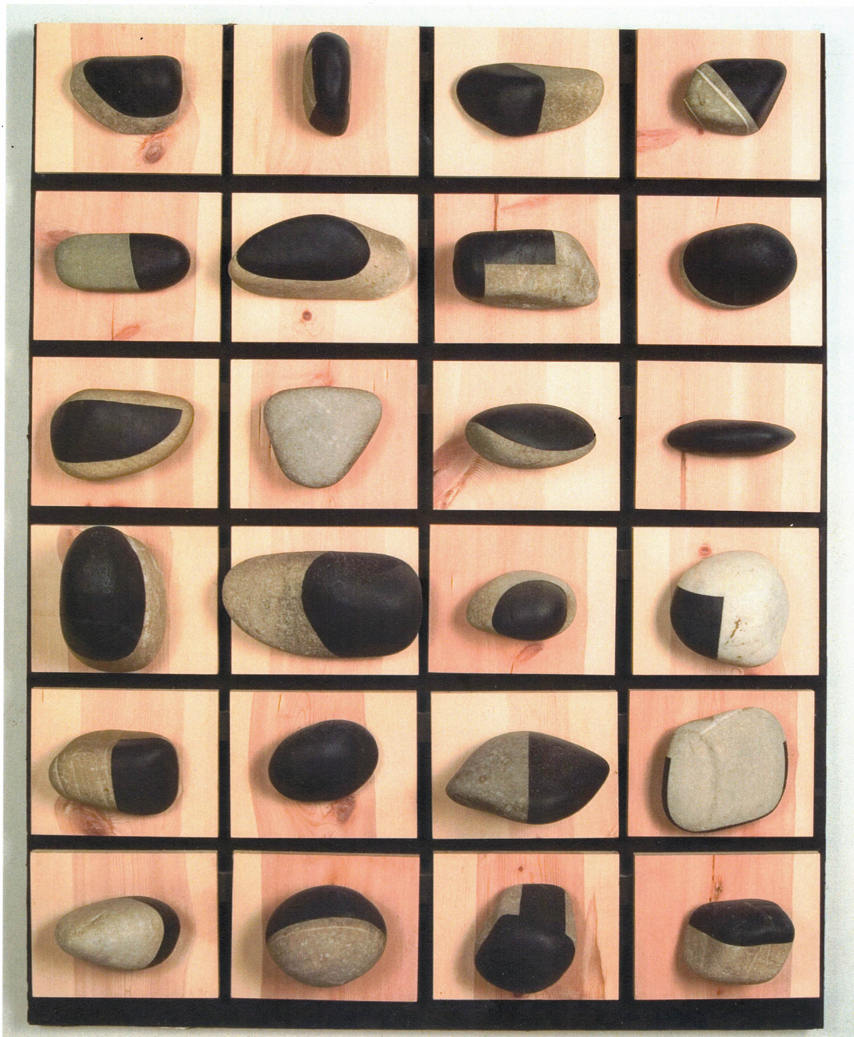 Stones on wood 10 - Daniel Nagel (2014)