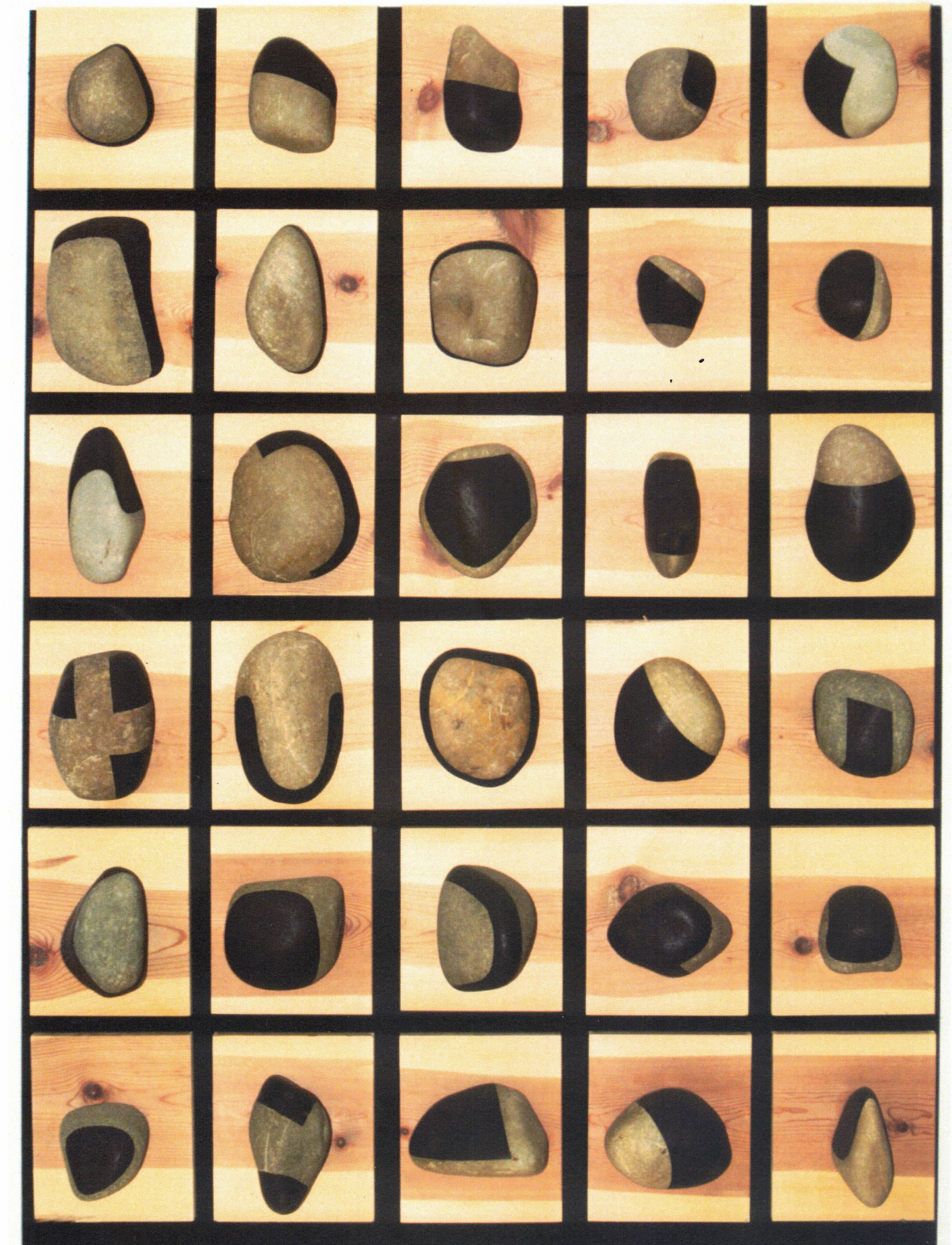 Stones on wood 12 - Daniel Nagel (2014)