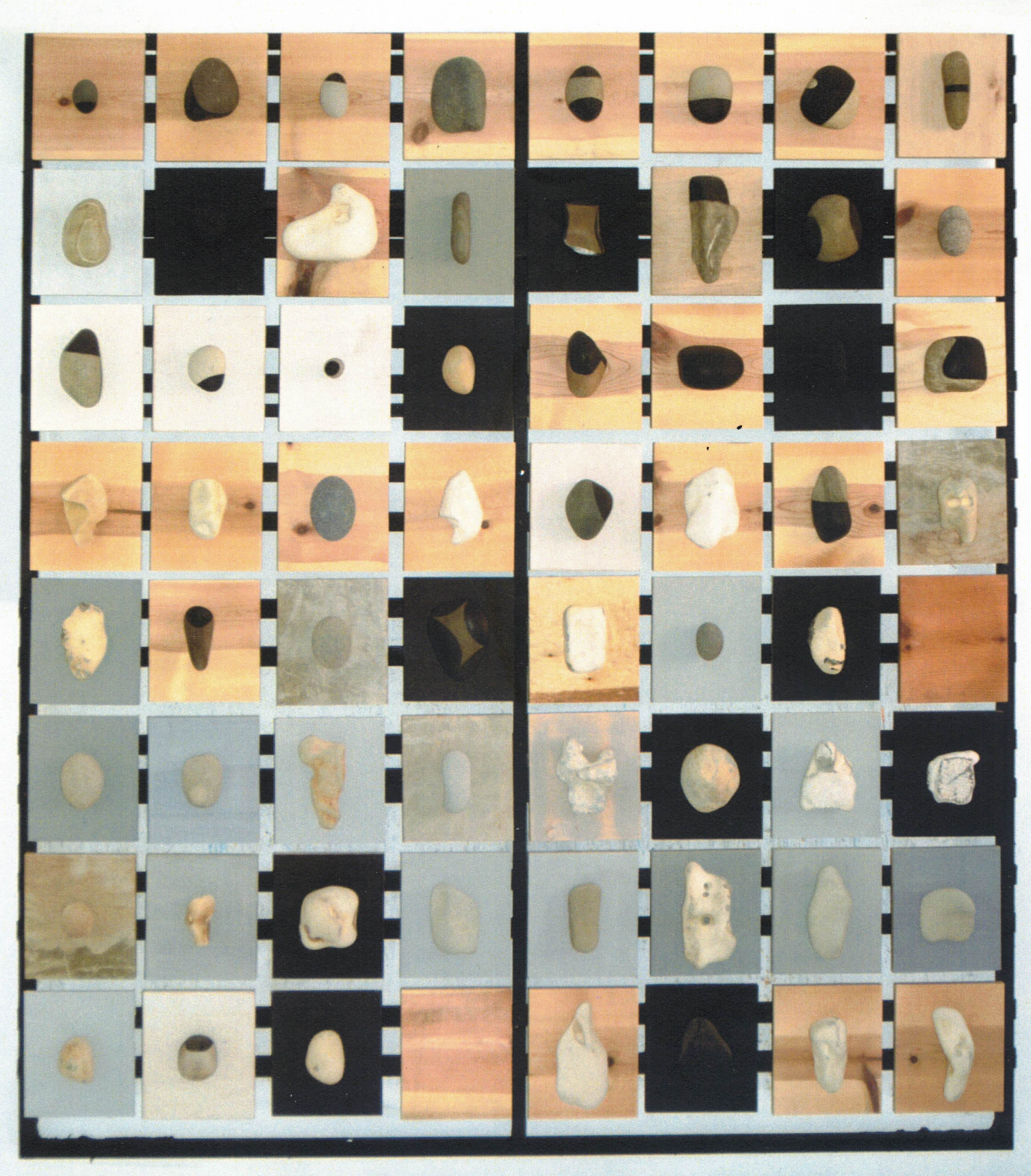 Stones on wood 13 - Daniel Nagel (2014)