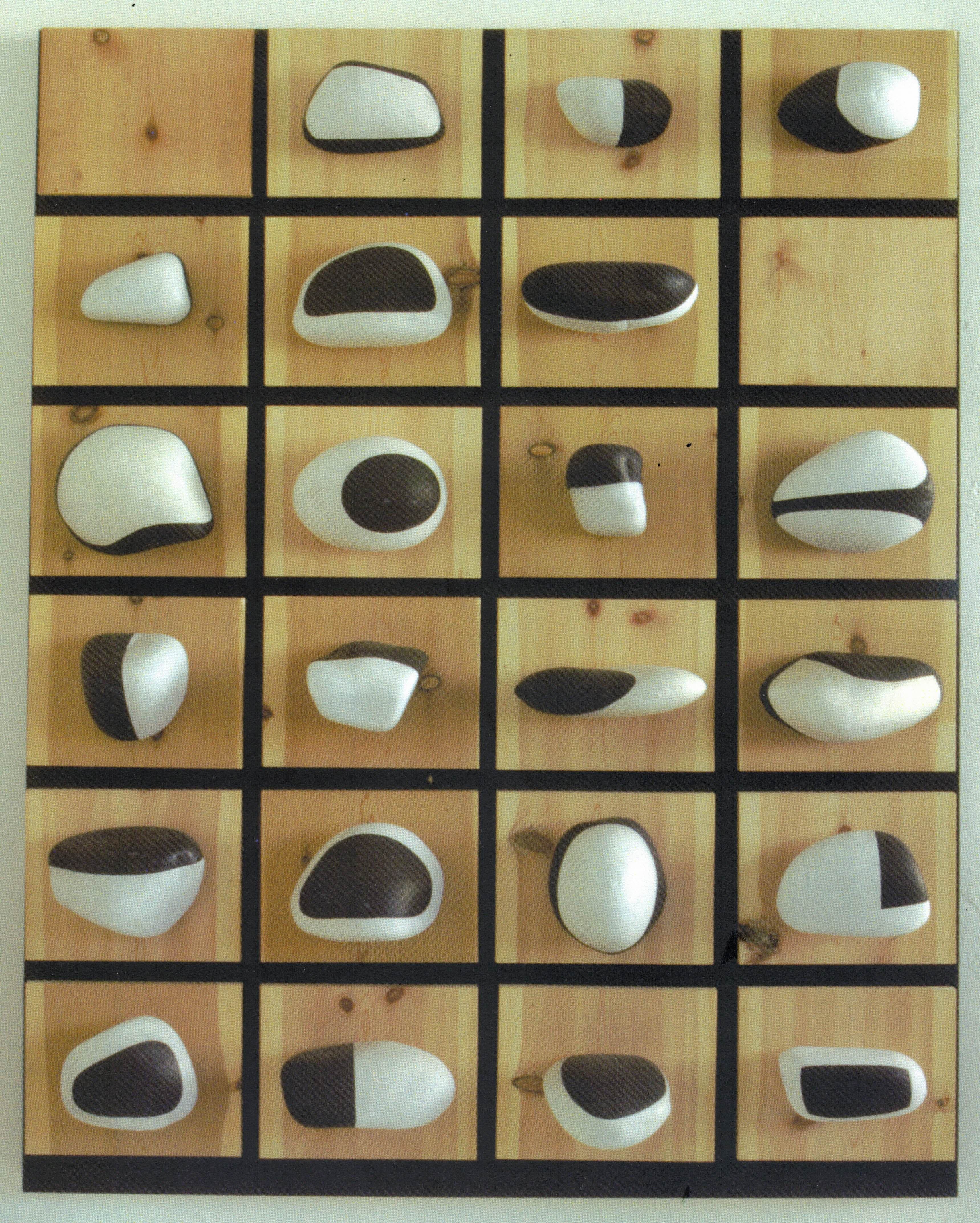 Stones on wood 17 - Daniel Nagel (2014)