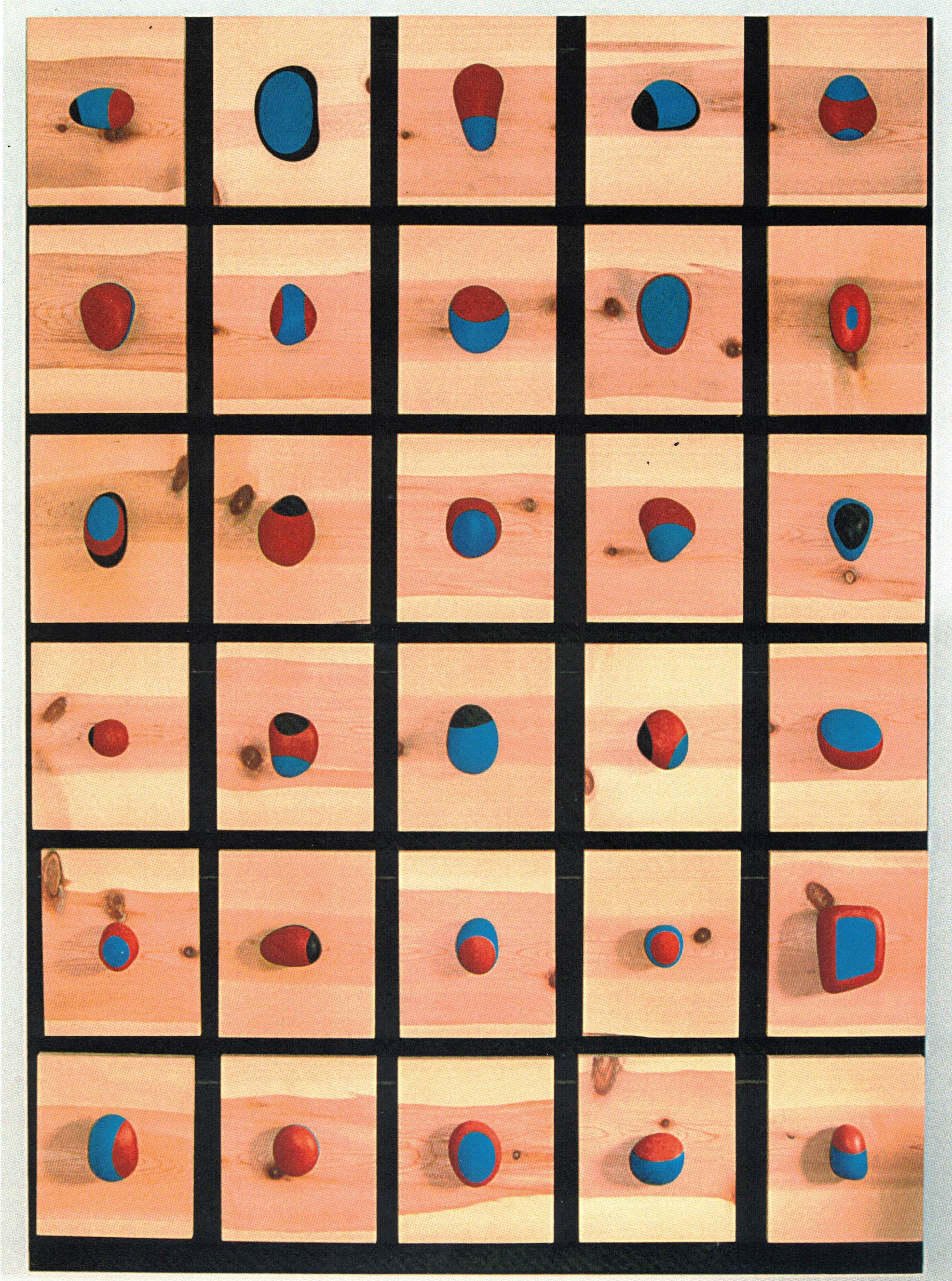 Stones on wood 18 - Daniel Nagel (2014)