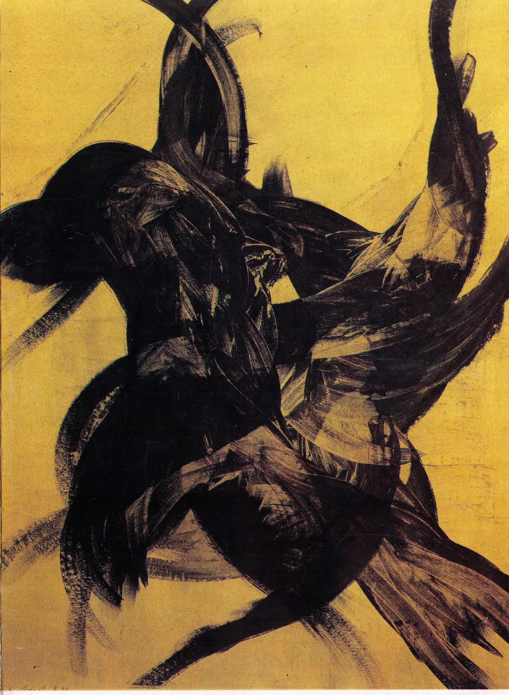 Pigment auf Papier Nr. 24