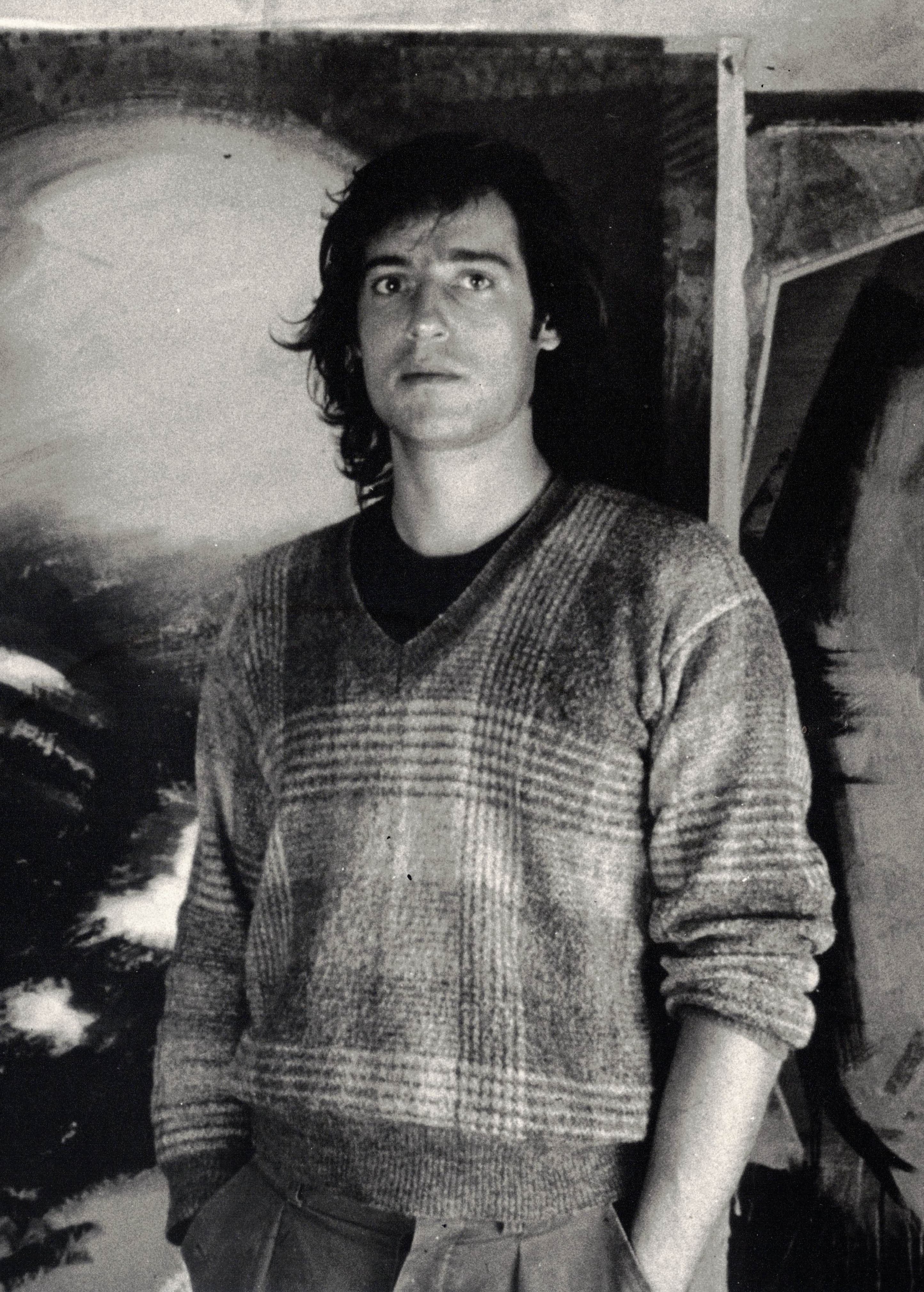 Daniel Nagel im Künstlerhaus Hamburg, 1982